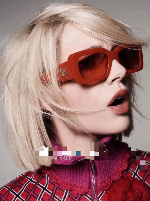 2024 CHANEL 9150 Rectangle Women's Acetate Sunglasses  ✨