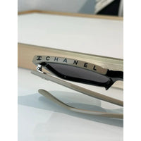 2024 Chanel CH5417 - Black/Beige Women's Acetate Sunglasses ✨
