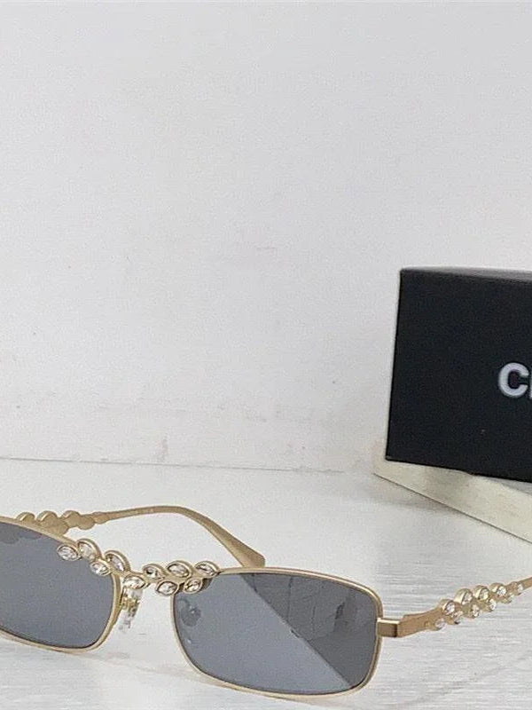 2024 CHANEL Rectangle Sunglasses 9567B C395/6V 🖤