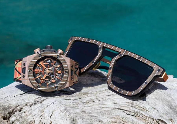 2024 HUBLOT H005 Grey-Gold-Black with Light Mirror Zeiss Lenses🔱