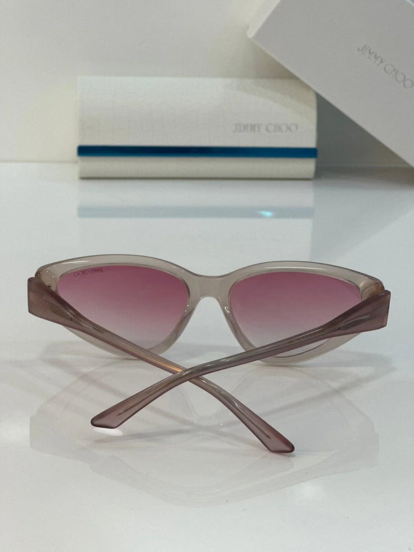 2024 Jimmy Choo JC5019 Cat Eye Sunglasses with Glitter women's ✨