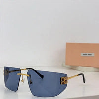 2024 Miu Miu Eyewear MU 54YS 5AK-5S0 Runway frameless sunglasses ✨
