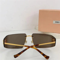 2024 Miu Miu Eyewear MU 54YS 5AK-5S0 Runway frameless sunglasses ✨