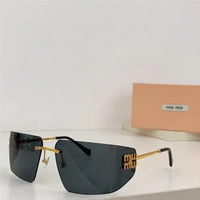 2024 Miu Miu Eyewear MU 54YS 5AK-5S0 Runway frameless sunglasses ✨