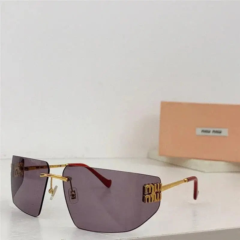 2024 Miu Miu Eyewear MU 54YS 5AK-5S0 Runway frameless sunglasses ✨