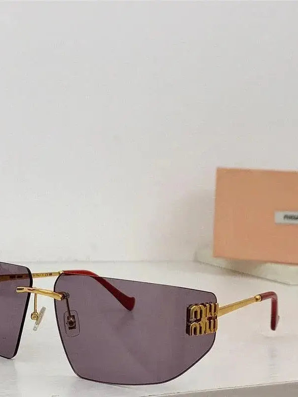 2024 Miu Miu Eyewear MU 54YS 5AK-5S0 Runway frameless sunglasses ✨