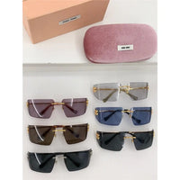 2024 Miu Miu Eyewear MU 54YS 5AK-5S0 Runway frameless sunglasses ✨