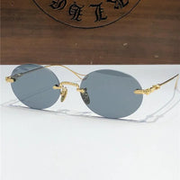 Chrome Hearts SINNERGASM oval round tinted Sunglasses✨