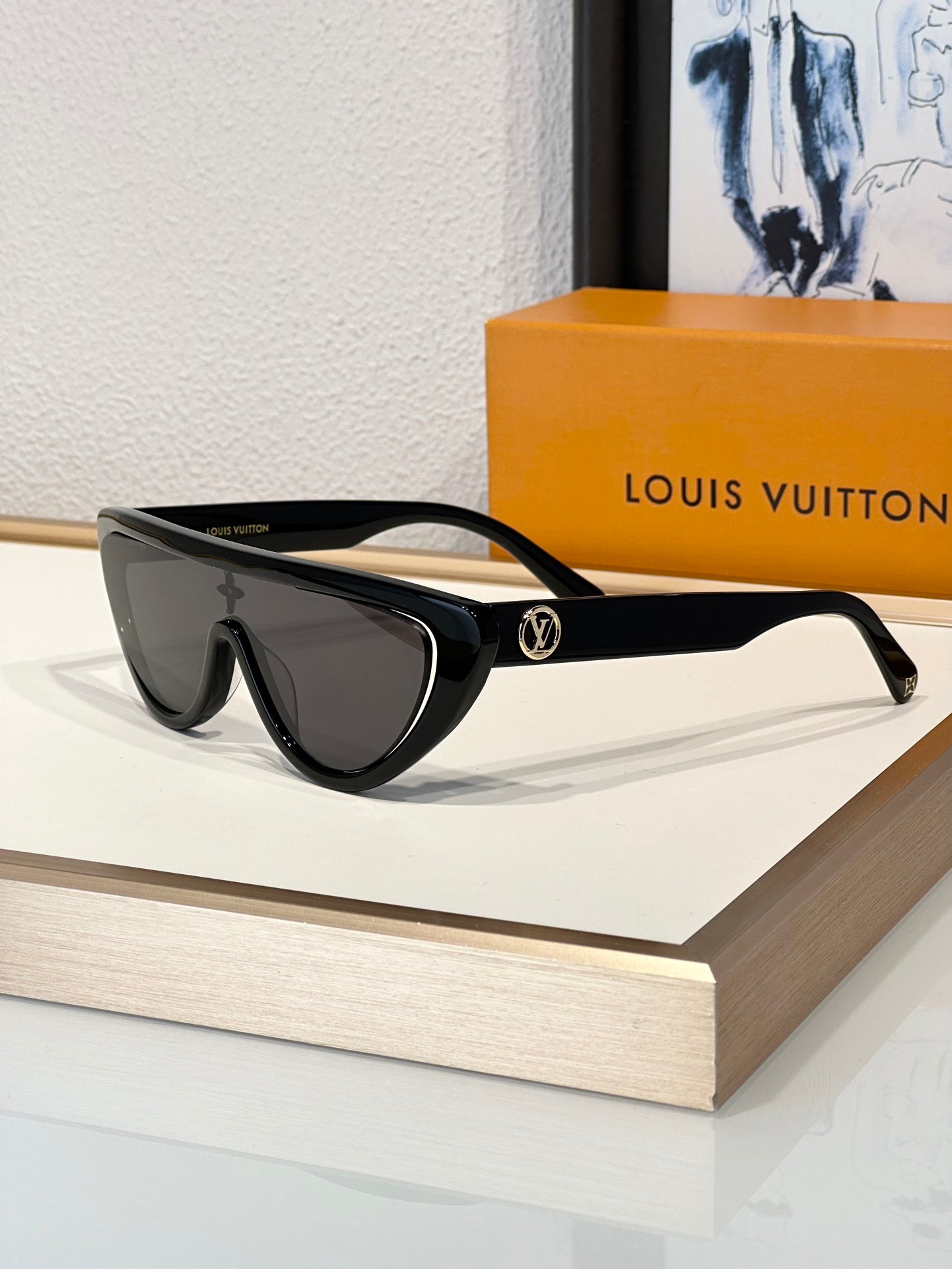 Louis Vuitton  LV Split Cat Eye Sunglasses Z2179U✨ - buyonlinebehappy