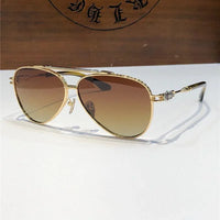 Chrome Hearts 8186 square-frame tinted sunglasses ⚜️