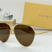 LOEWE Loewe Metal Aviator LW 40067U 30G Unisex Sunglasses ✨