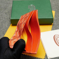 Goyard Saint-Sulpice Card Wallet In Goyardine Canvas ✨