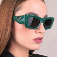 PRADA Cat-Eye Logo-Plaque Sunglasses 60mm- 7STYLE