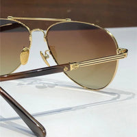 Chrome Hearts 8230 Metal-Acetate Aviator Sunglasses⚜️