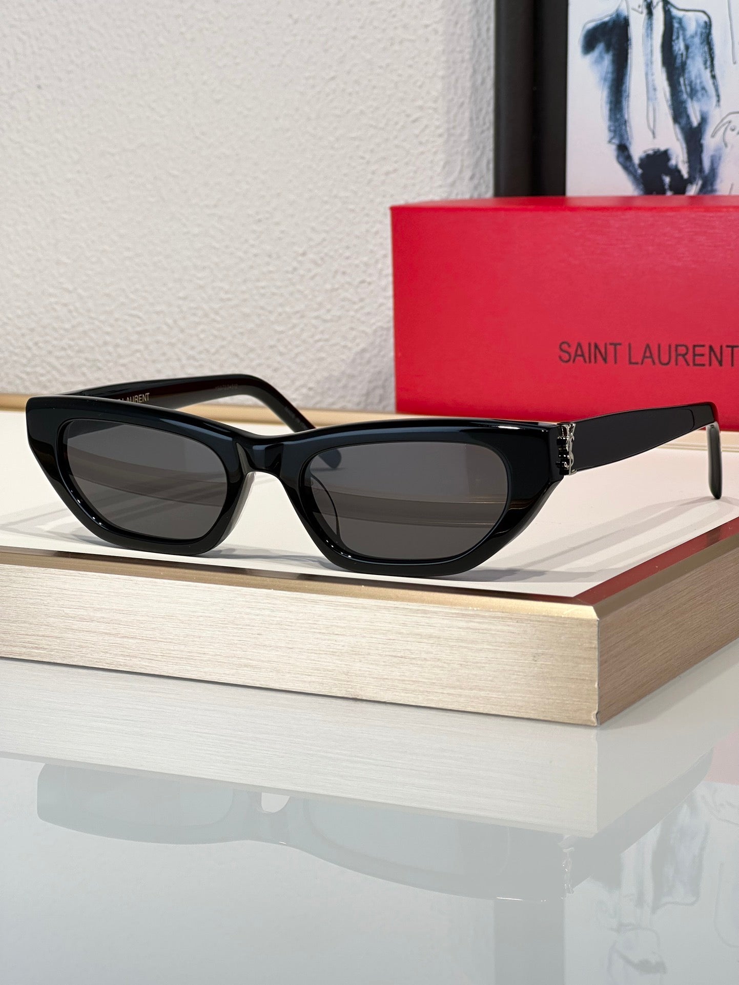 -  YSL Saint Laurent SL M126 cat-eye sunglasses ✨ - buyonlinebehappy