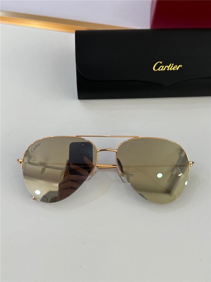 Cartier 0237S SANTOS DE SUNGLASSES - buyonlinebehappy