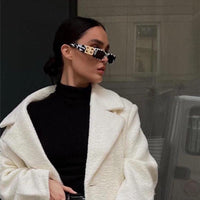Balenciaga Eyewear Dynasty rectangle-frame sunglasses Unisex🖤