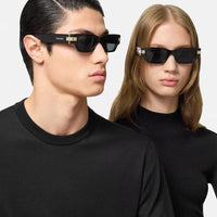 Versace VE4465 GB1/87 53-18 Rectangle Unisex SUNGLASSES ✨