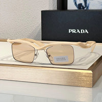 PRADA PR A15S - BLACK-PEACH-GREEN | SUNGLASSES Unisex  🟥