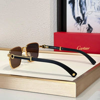 Cartier CT 0363S-NV Horn (Gold/Black) / Wood (Gold/Red)  $3495 ✨