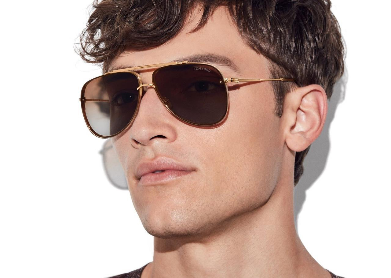 Tom Ford LEON TF1071 14N Men's Sunglasses 🔱 - buyonlinebehappy