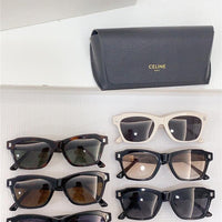 CELINE Rectangular Cat Eye Sunglasses CL40058I Women's Acetate ✨