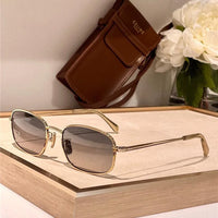 CELINE 2024 ovals Triomphe metal 40284 Sunglasses ✨