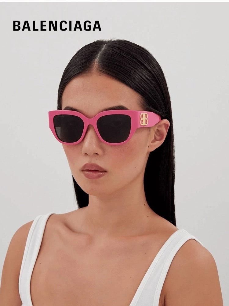 BALENCIAGA BB0323SK 003 acetate Sunglasses 🖤 - buyonlinebehappy