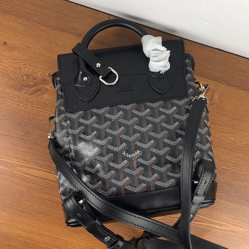 Goyard Mini Alpin Backpack In Goyardine Canvas ✨ - buyonlinebehappy