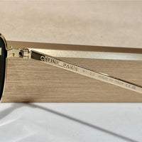 CELINE 2024 ovals Triomphe metal 40284 Sunglasses ✨