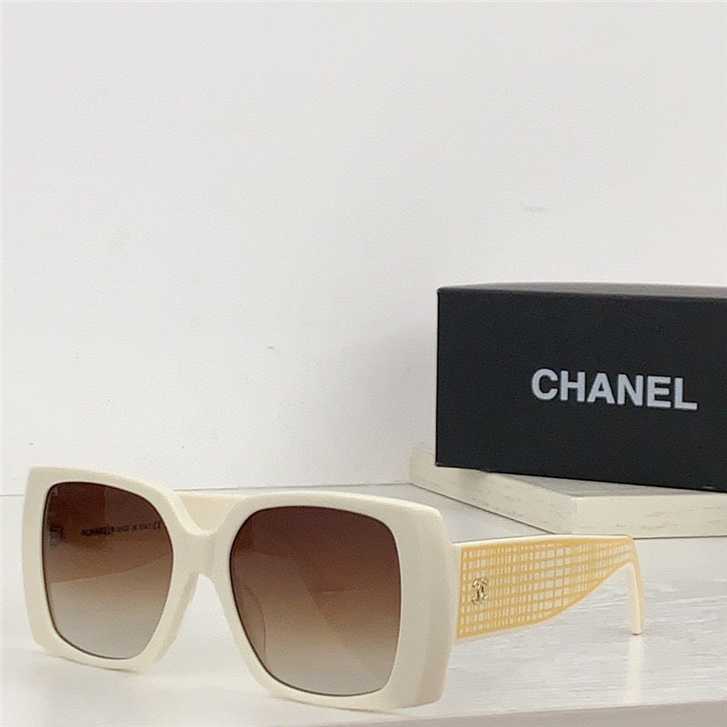 CHANEL 9127 Square Acetate Women's Sunglasses 🖤 - buyonlinebehappy