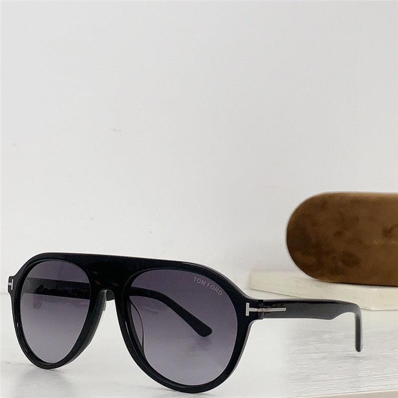 PILOT HORN SUNGLASSES $1,690 FT1047-P ✨ - buyonlinebehappy