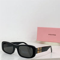 Miu Miu Glimpse oval-frame Acetate - 54 -08ZS Women's Sunglasses
