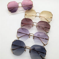 GUCCI 0651S Square 60mm Aviator Sunglasses ✨