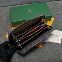 Goyard Matignon GM Zipper Wallet In Goyardine Canvas✨