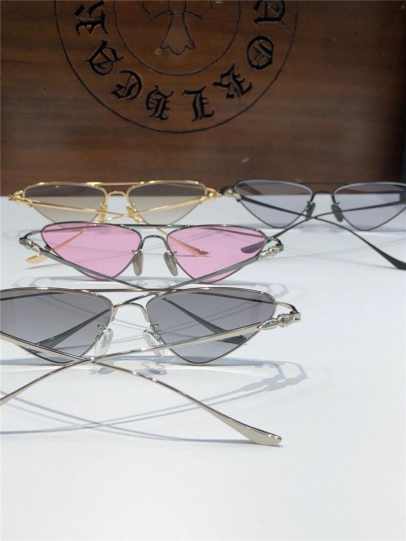 Chrome Hearts 8255 cat eye tinted Sunglasses✨ - buyonlinebehappy