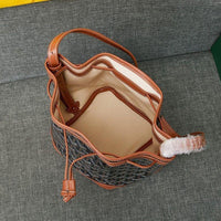 Goyard Petit Flot Bucket Bag In Goyardine Canvas Shoulder Bag ✨