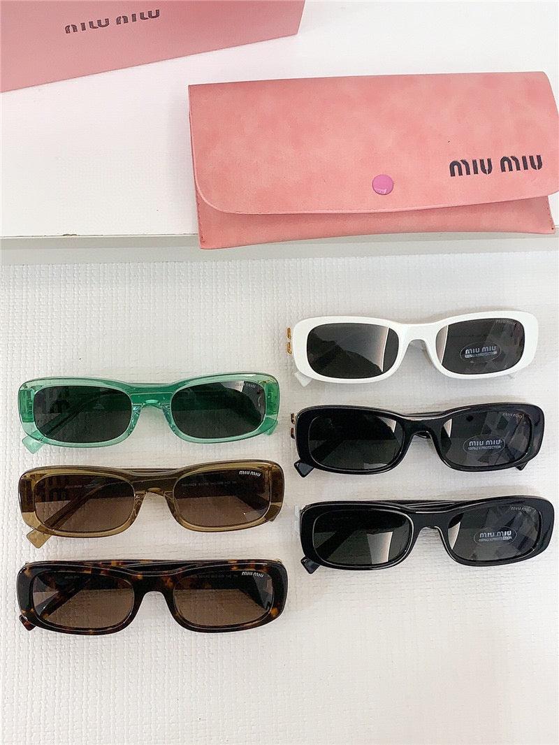 Miu Miu Glimpse oval-frame Acetate - 54 -08ZS Women's Sunglasses - buyonlinebehappy