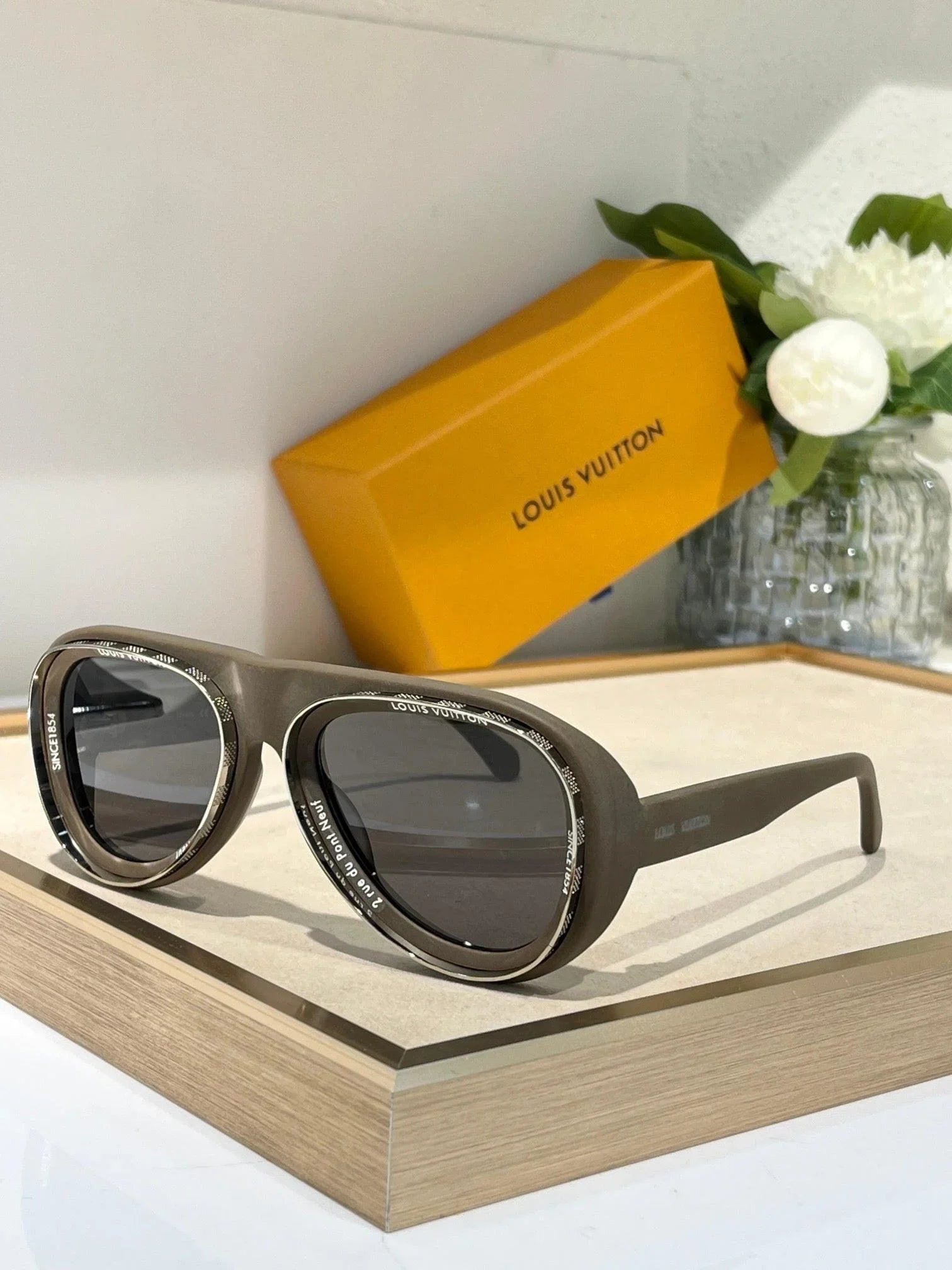 Louis Vuitton Z2445U Super Vision Pilot Sunglasses ✨ — onlinechics