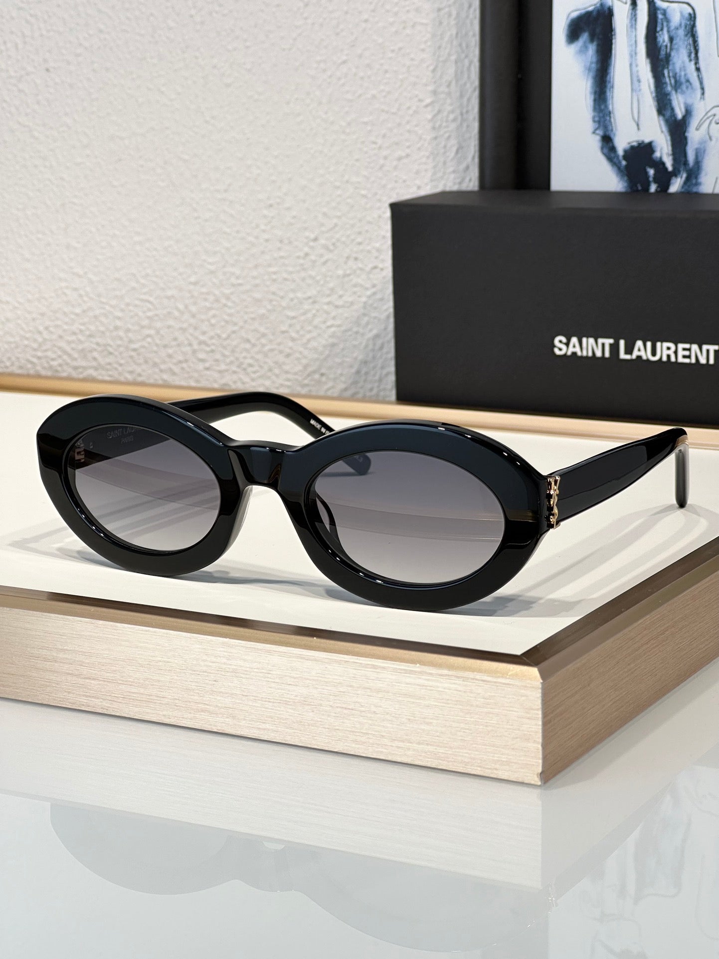 YSL 2024 Saint Laurent Women's Cat Eye SL M136 Sunglasses-7 Colors ✨ - buyonlinebehappy