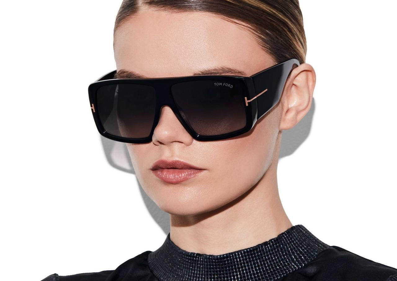 TOM FORD Raven FT1036/S 01B Unisex Sunglasses 🔱 - buyonlinebehappy