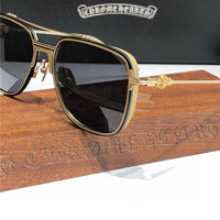 Chrome Hearts HUMPSTER metal Polarised Zeiss Lenses Sunglasses⚜️