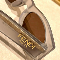 FENDI Roma FE40125 Sunglasses shape Women's✨