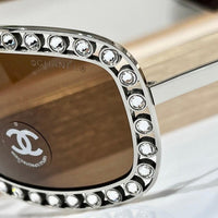 CHANEL Shield Sunglasses A71558🖤