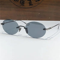 Chrome Hearts SINNERGASM oval round tinted Sunglasses✨