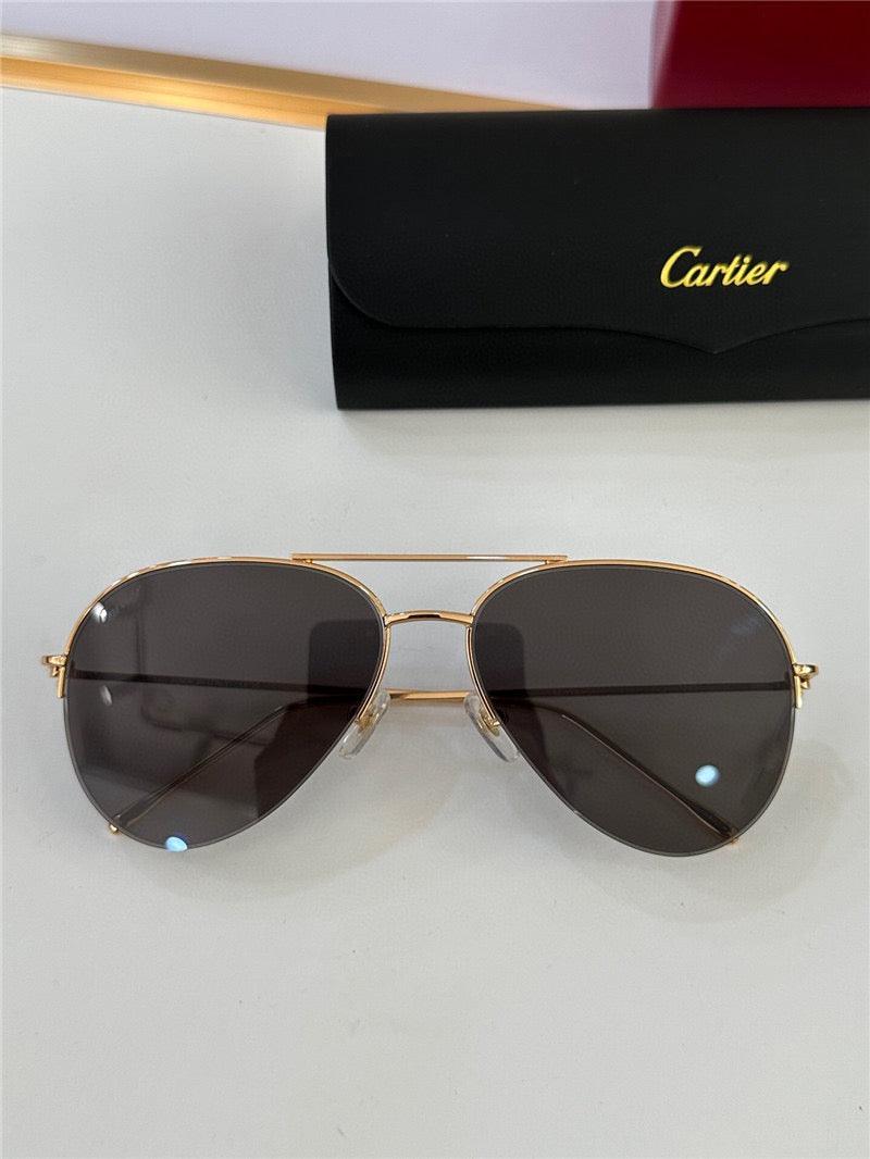 Cartier 0237S SANTOS DE SUNGLASSES - buyonlinebehappy