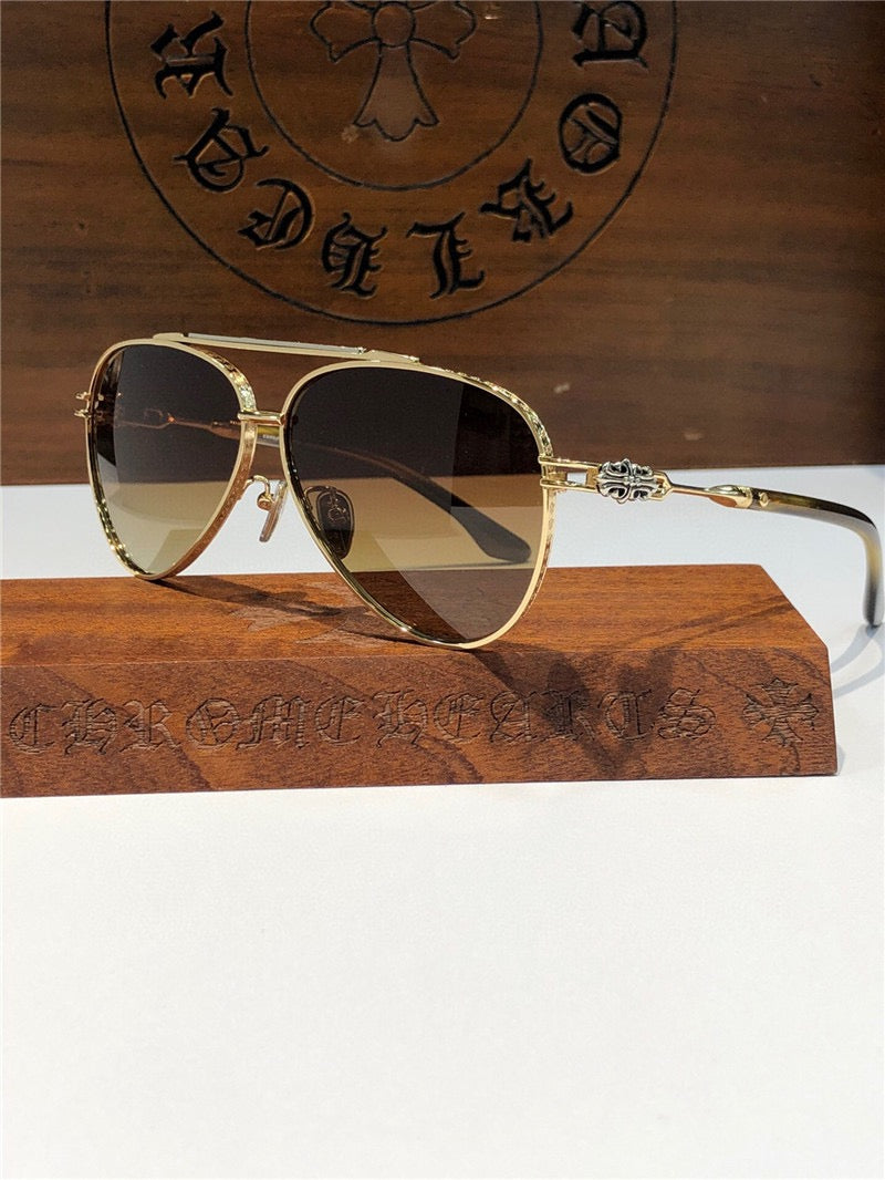 Chrome Hearts 8186 square-frame tinted sunglasses ⚜️ - buyonlinebehappy