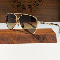Chrome Hearts 8186 square-frame tinted sunglasses ⚜️