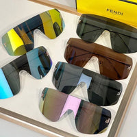 Fendi 2024 First Mask FE 4121 US 28G Shield Sunglasses Women's✨