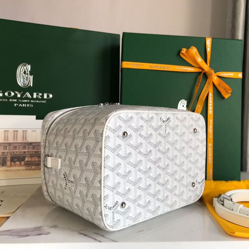 Goyard Muse Vanity Case In Goyardine Canvas 11 colors ✨ - buyonlinebehappy